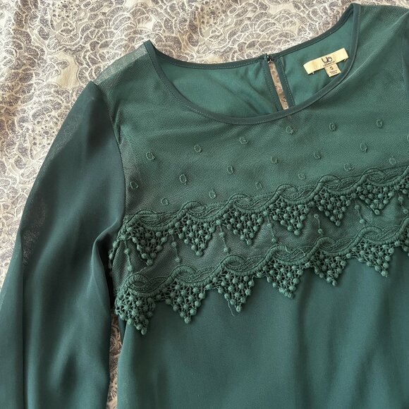 UA Los Angeles Long-sleeve Green Dress Size Small - Picture 4 of 7